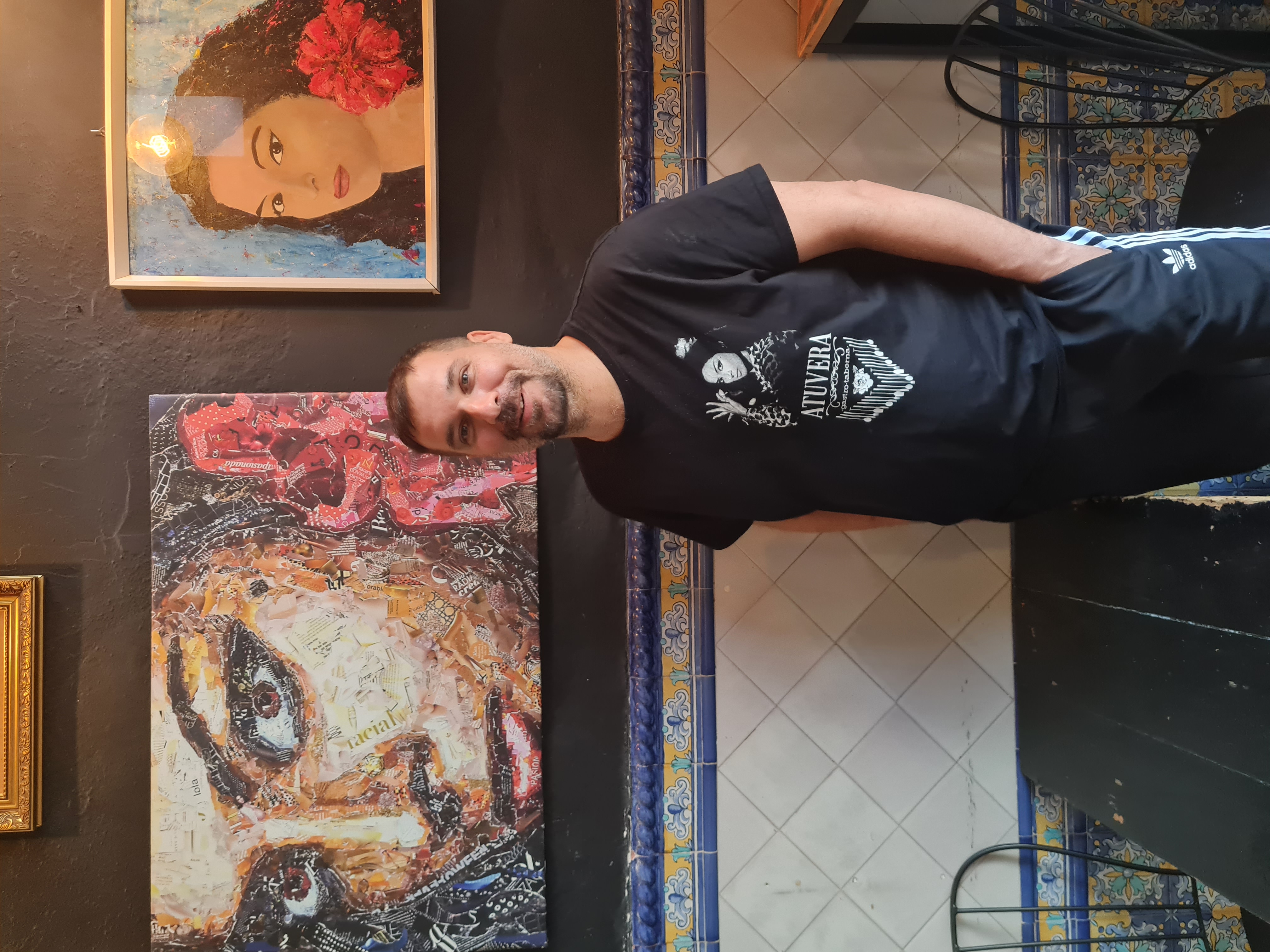 Ángel Villa, propietario y cocinero de ATUVERA